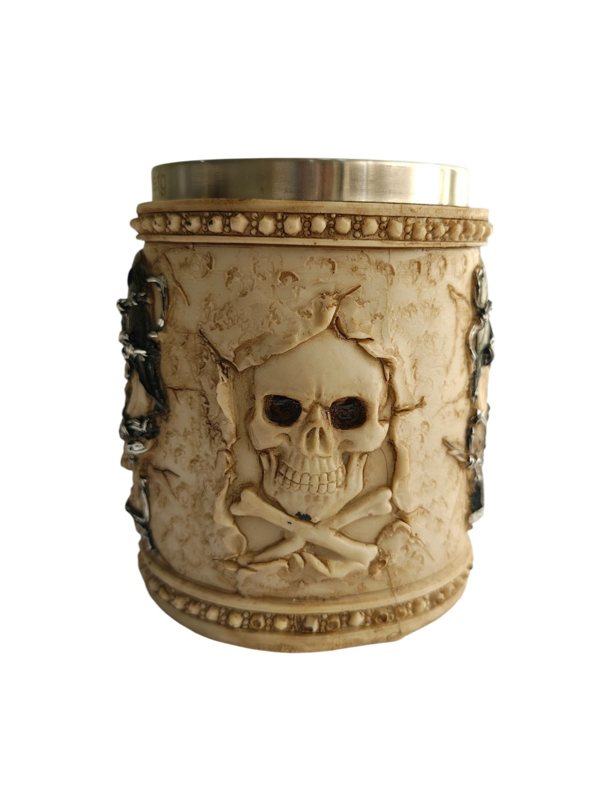 Iron Skull Warrior Bar Mug Rugged Power Meets Legendary Design