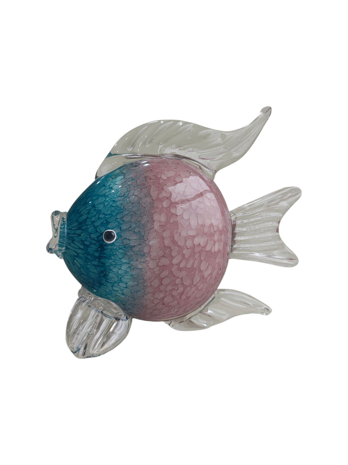 Premium Blue-Pink Glass Fish