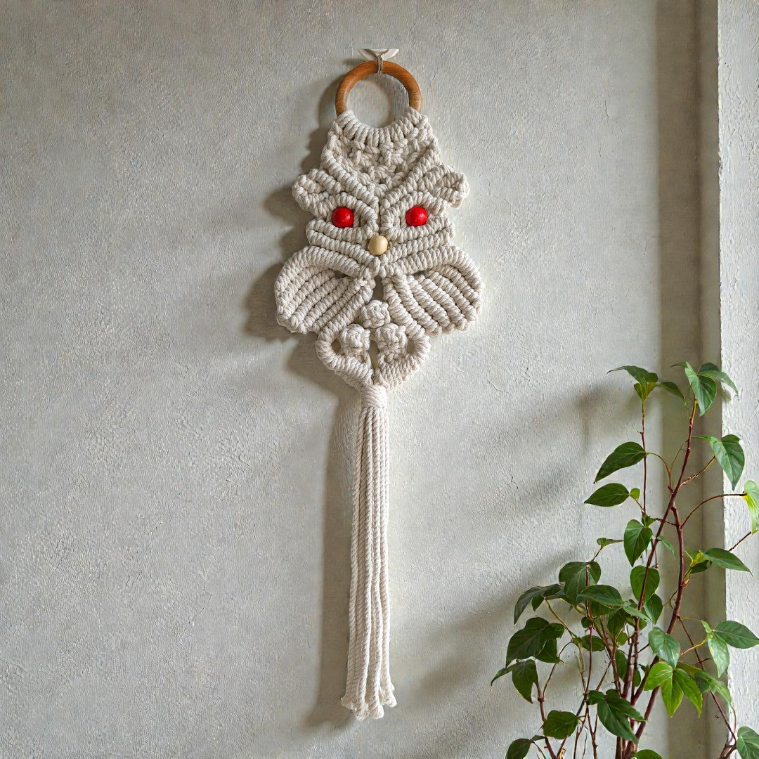 Premium Macrame Owl