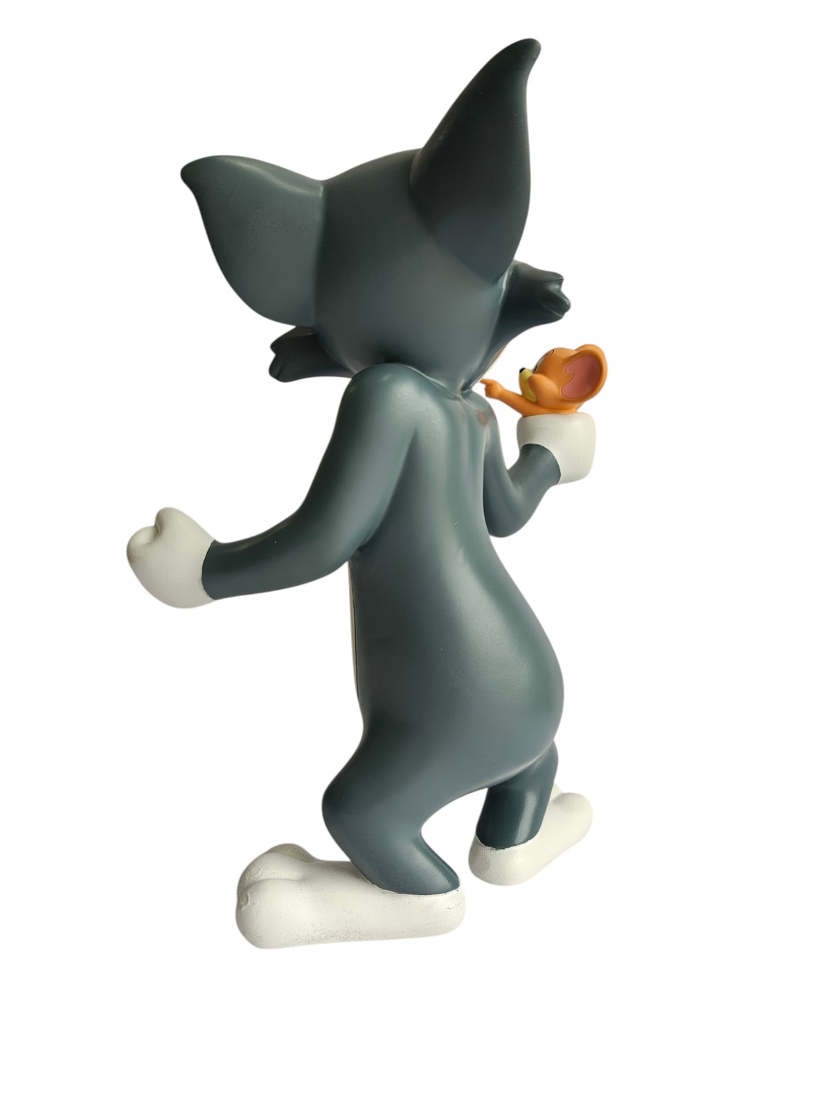 Tom & Jerry Table Decor Figurine - Playful Cartoon Duo Sculpture