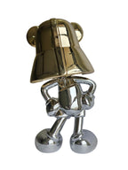 Star Wars Mickey Mouse Sculpture - Black & Gold Luxury Table Decor