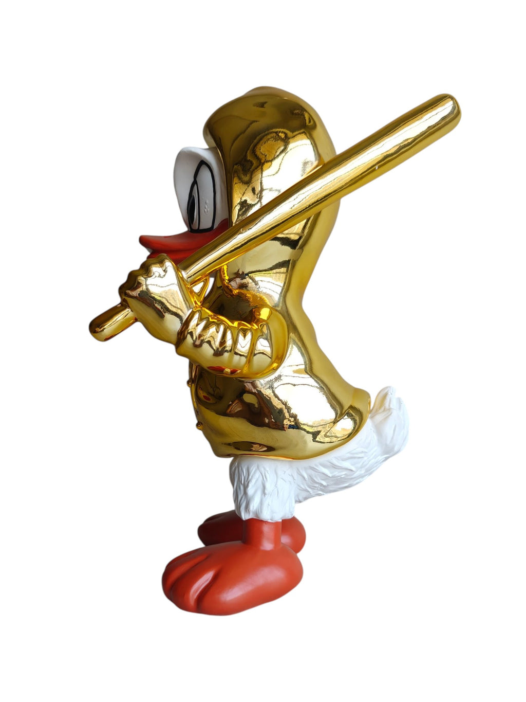 Golden Hoodie Street Duck