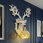 Large 2 ft Deer Wall Lamp – Premium Living Room Upgrade