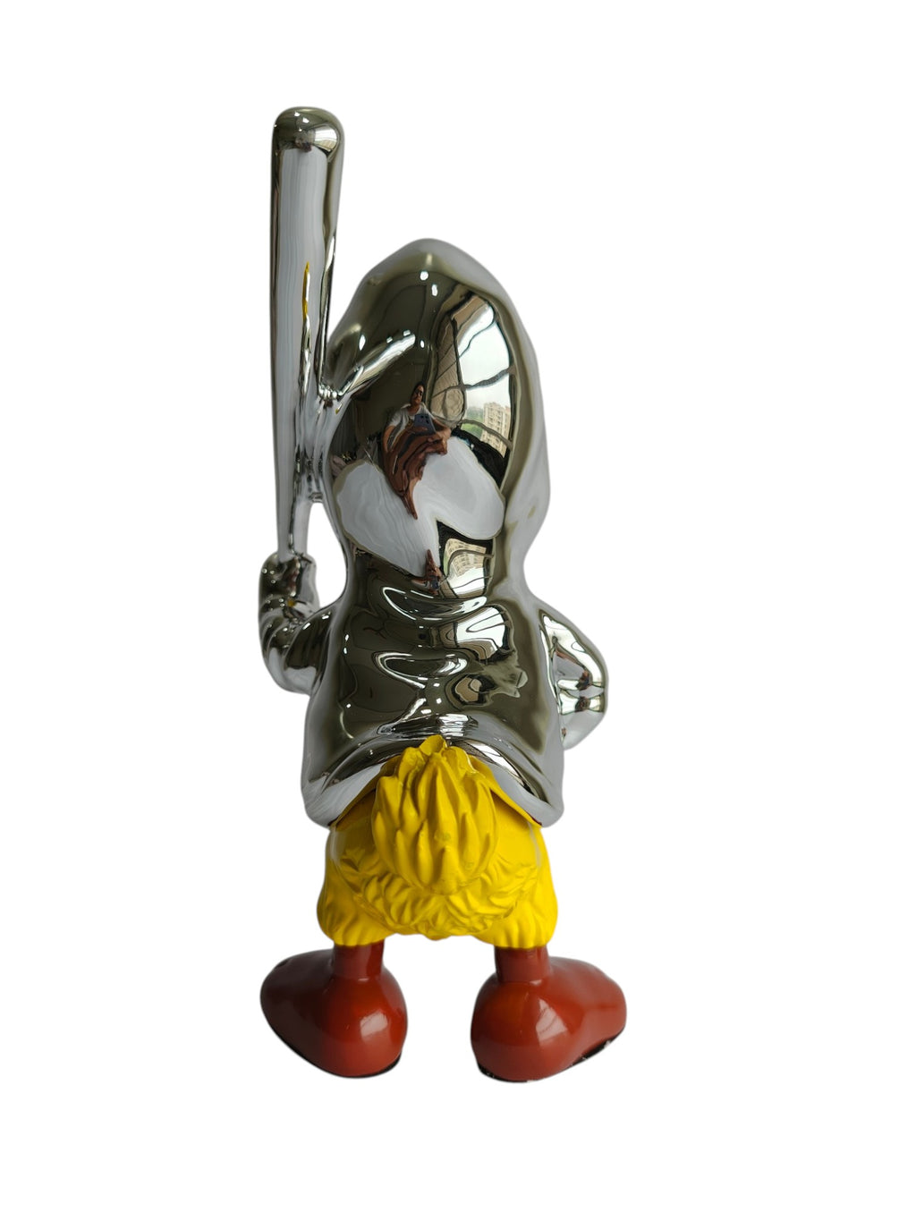 Donald Duck Table Decor Figurine - Metallic Character Sculpture