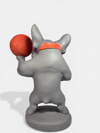 Dog with Basketball