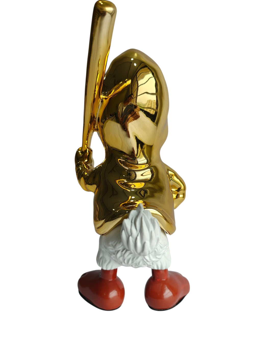 Donald Duck Table Decor Figurine - Metallic Character Sculpture
