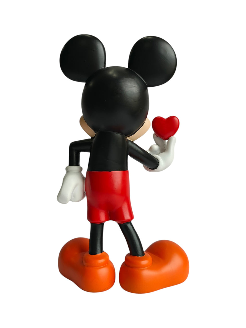 Mickey Mouse Heart Love Showpiece - Cute Cartoon Figurine for Home Decor & Gifting