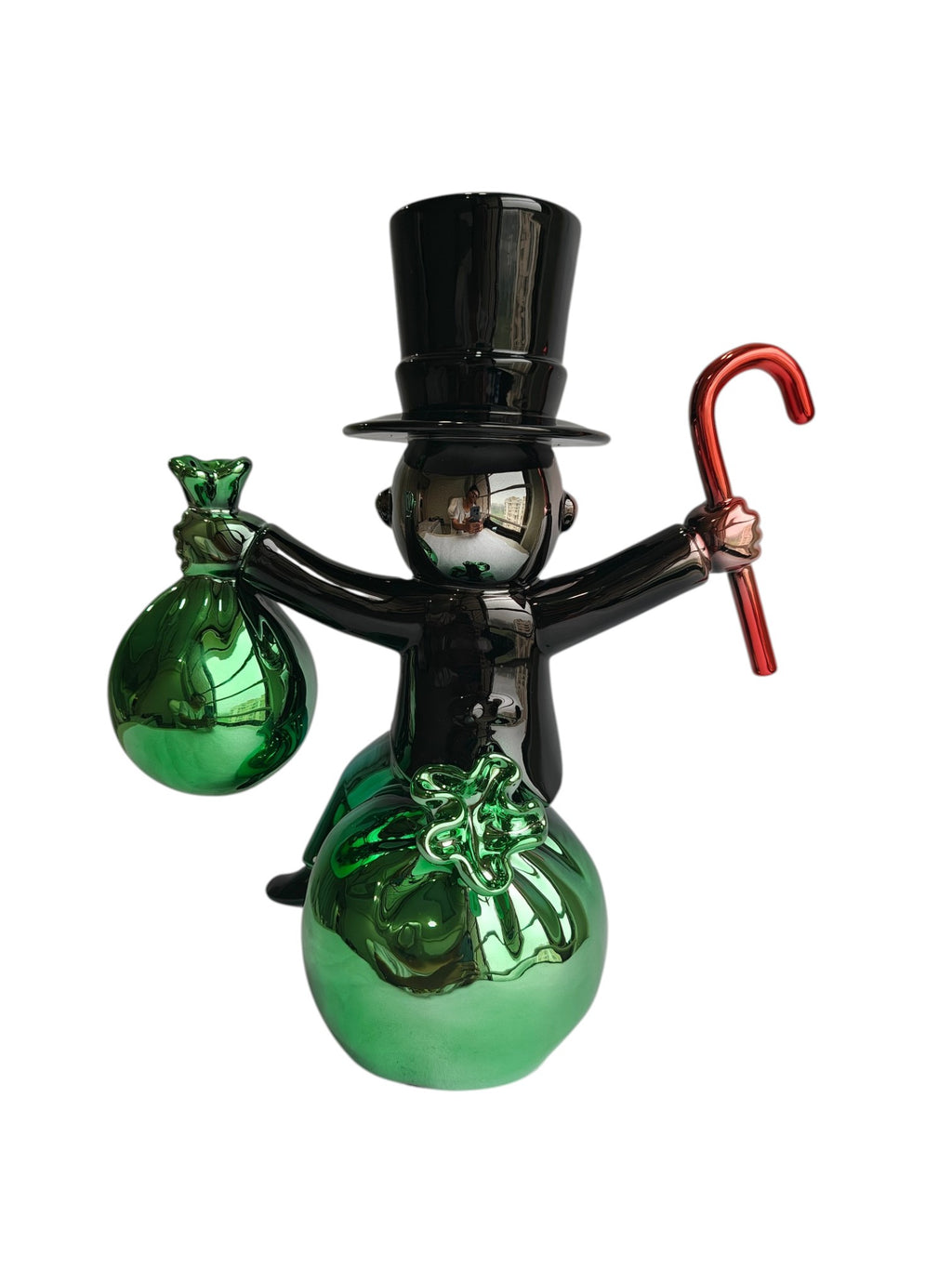 Monopoly Man Money Maker Showpiece - Luxury Metallic Table Decor