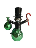 Monopoly Man Money Maker Showpiece - Luxury Metallic Table Decor
