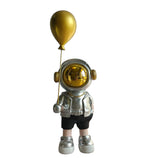 Silver Headphone boy with Balloon