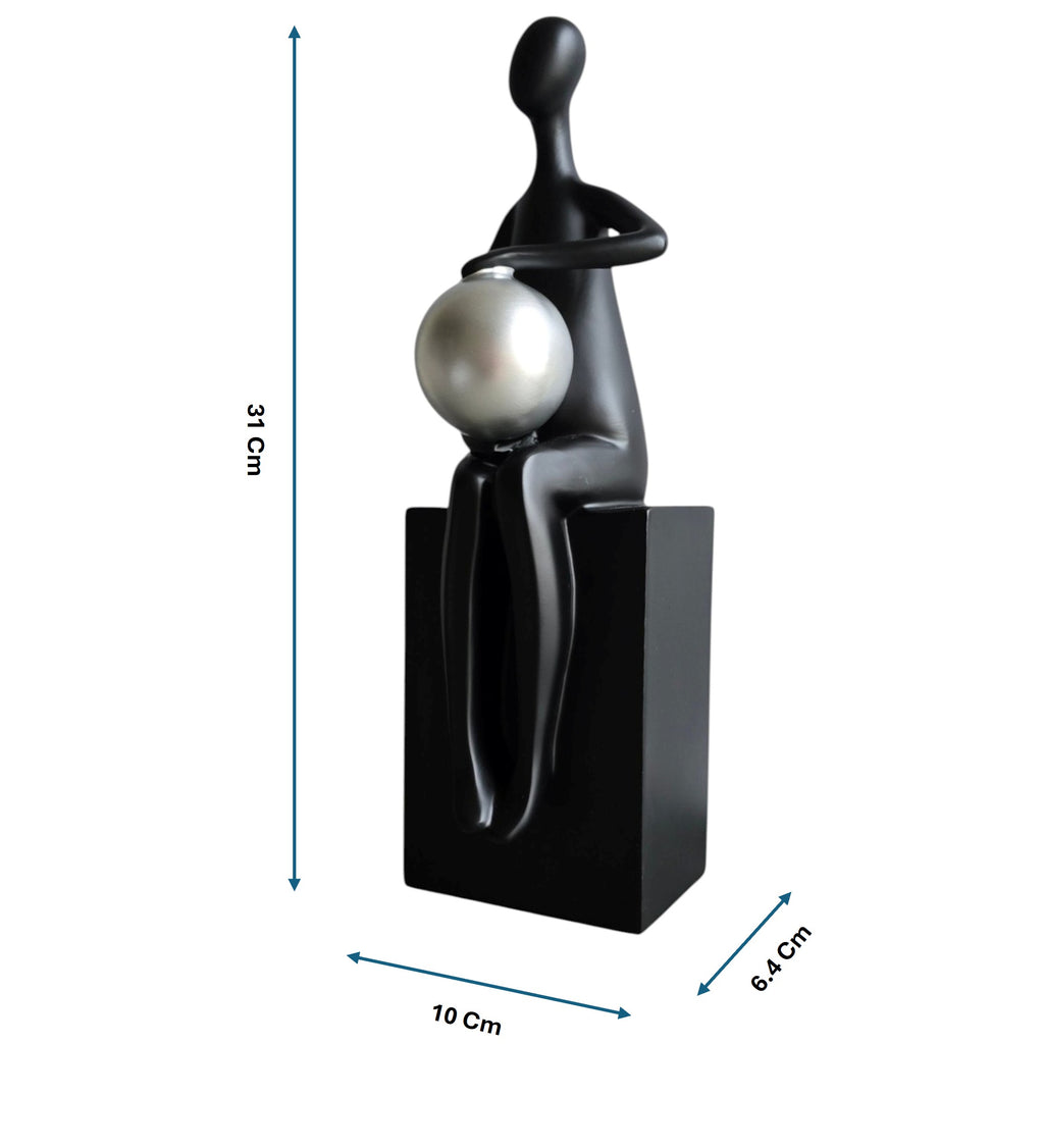 Black Man with Silver Ball