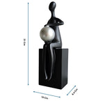 Black Man with Silver Ball