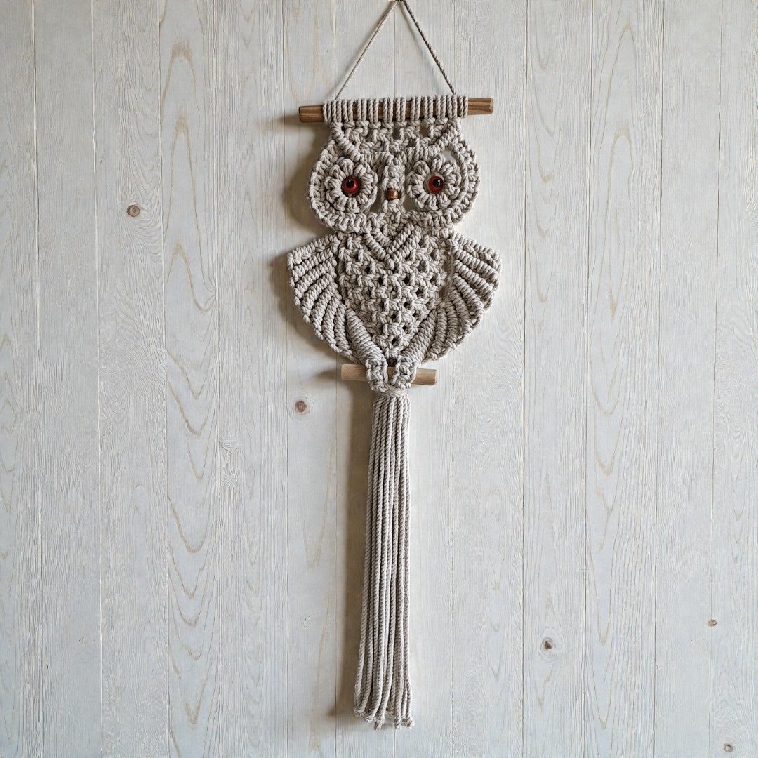 Premium Macrame Owl