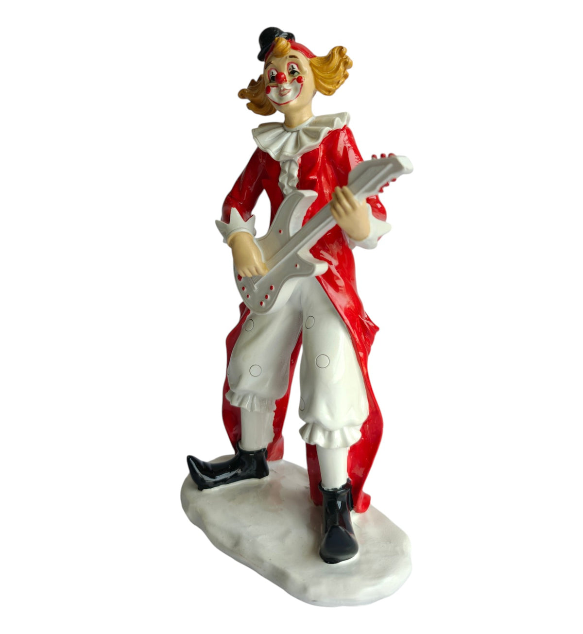 Royal Guitar Clown Figurine