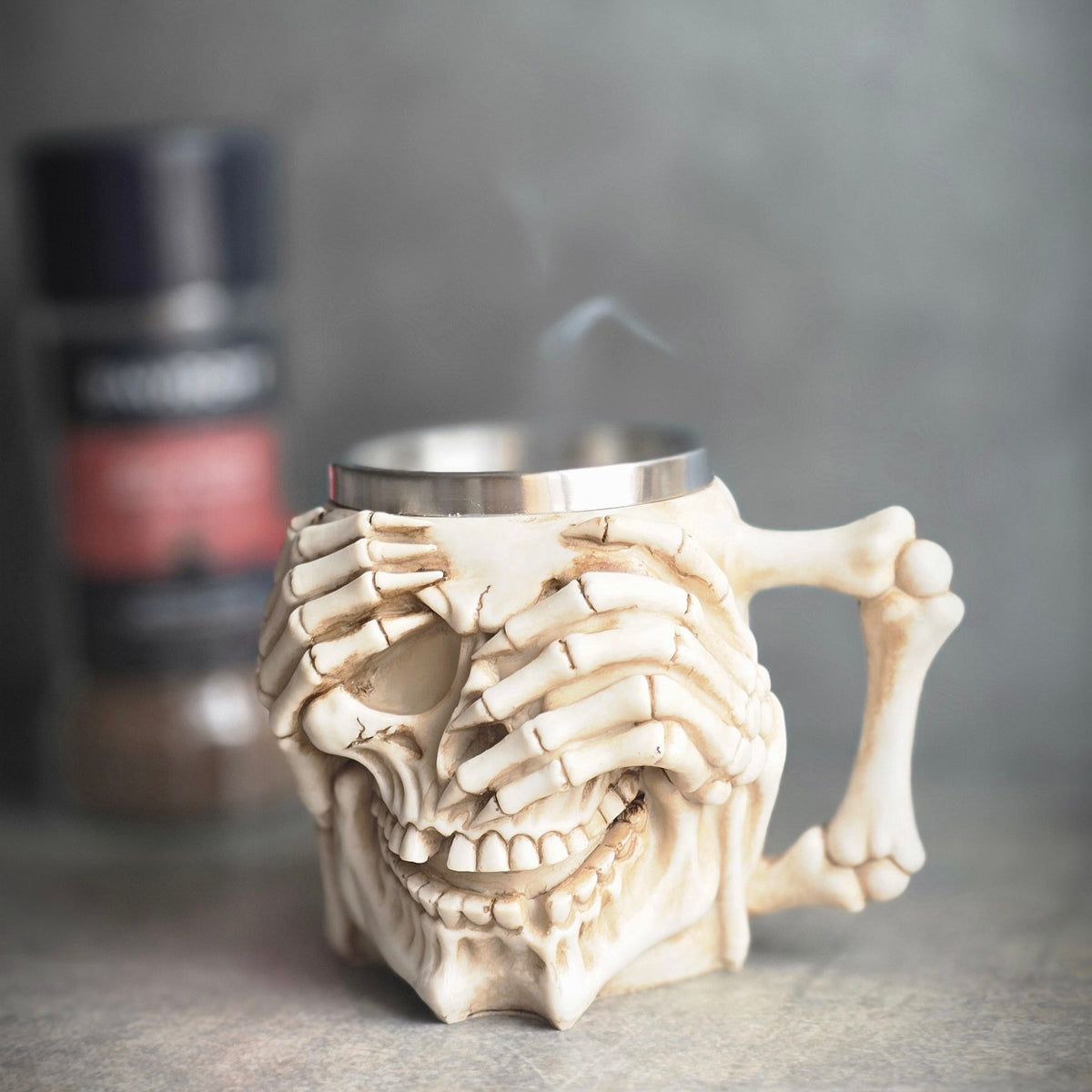 Cursed Skull Bar Mug â€“ Dark Art Meets Bold Design