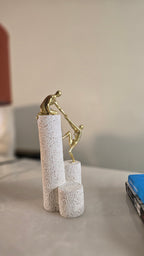 White & Golden Premium Climbing Couple