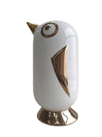 Golden Beak Birdie - Minimalist Ceramic Piggy Bank