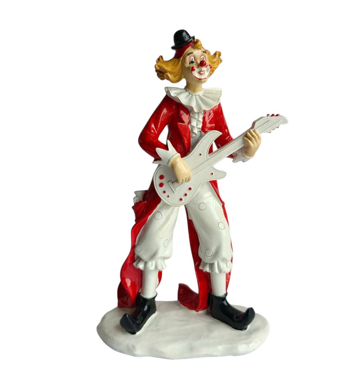 Royal Guitar Clown Figurine