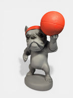 Dog with Basketball
