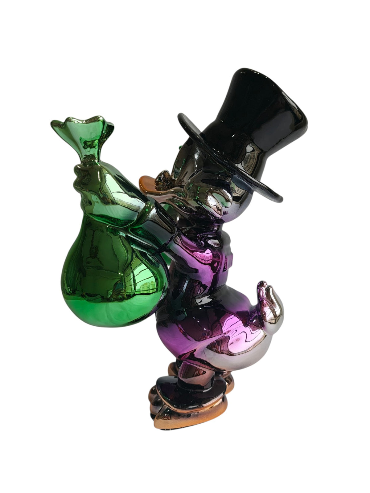 Billionaire Duck Table Decor Figurine