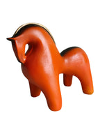Nordic Harmony Horse Duo : Modern Decorative Sculpture Set