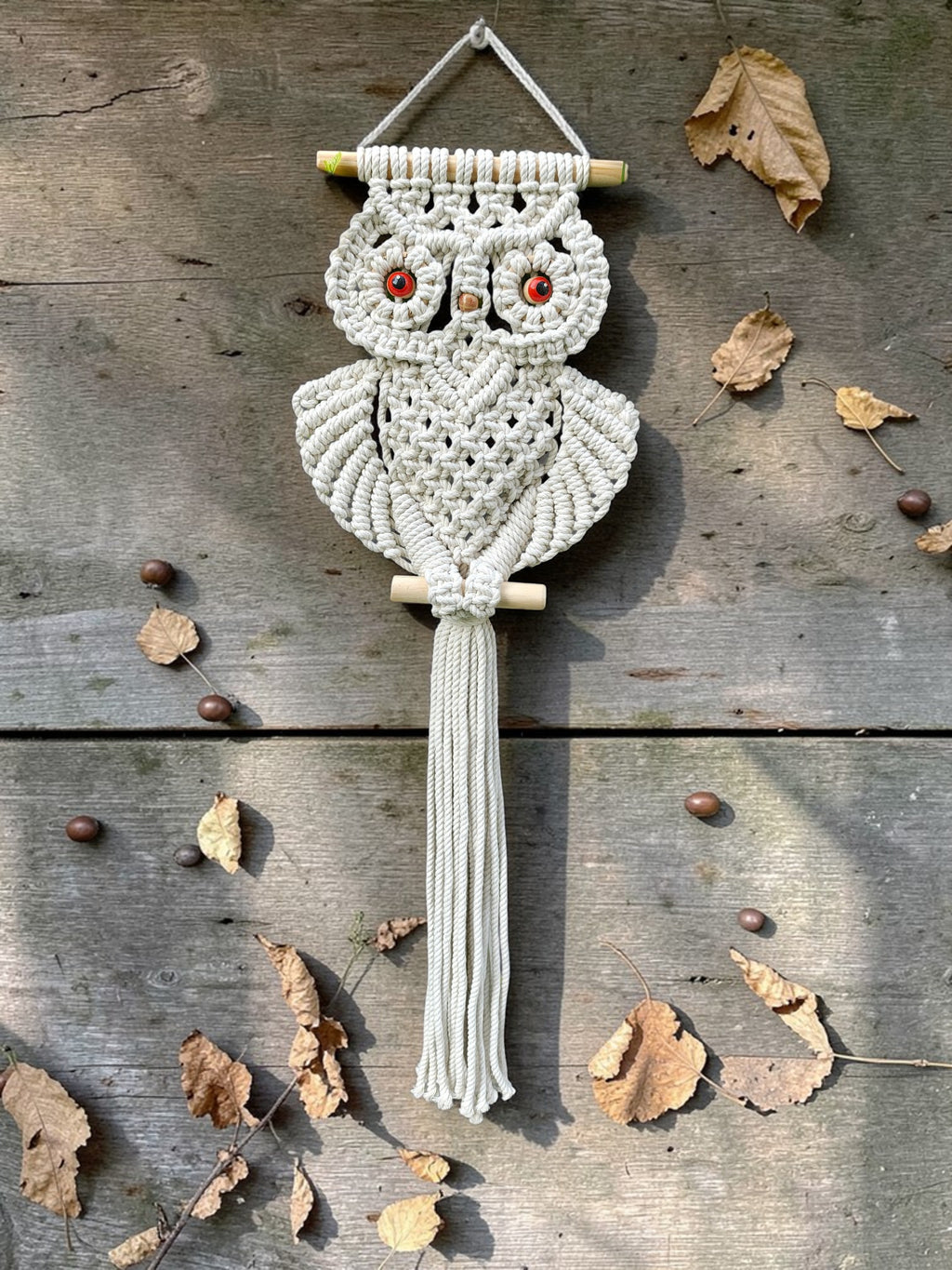 Premium Macrame Owl