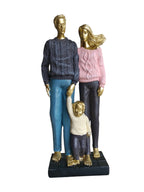 Golden Family With Boy Child