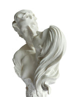 Eternal Love Kissing Couple Bust Showpiece - Romantic Couple Statue