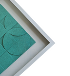 Blossom Matrix   Textured Geometric Wall Art