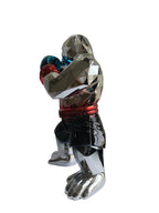 Boxing Gorilla Table Decor Figurine - Champion Style Sculpture