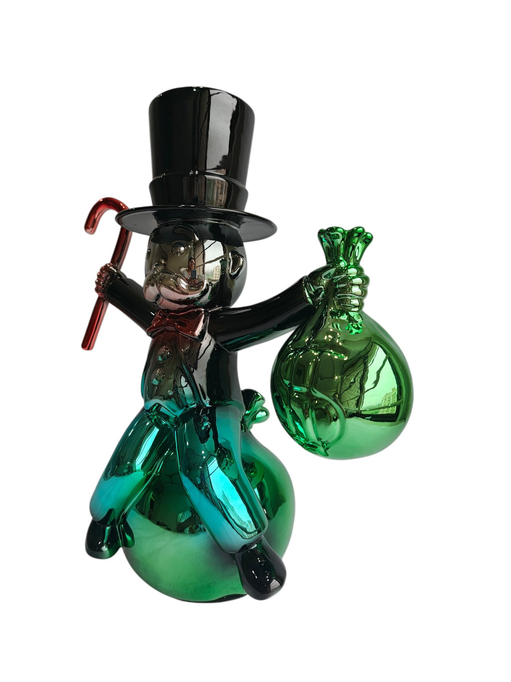 Monopoly Man Money Maker Showpiece - Luxury Metallic Table Decor
