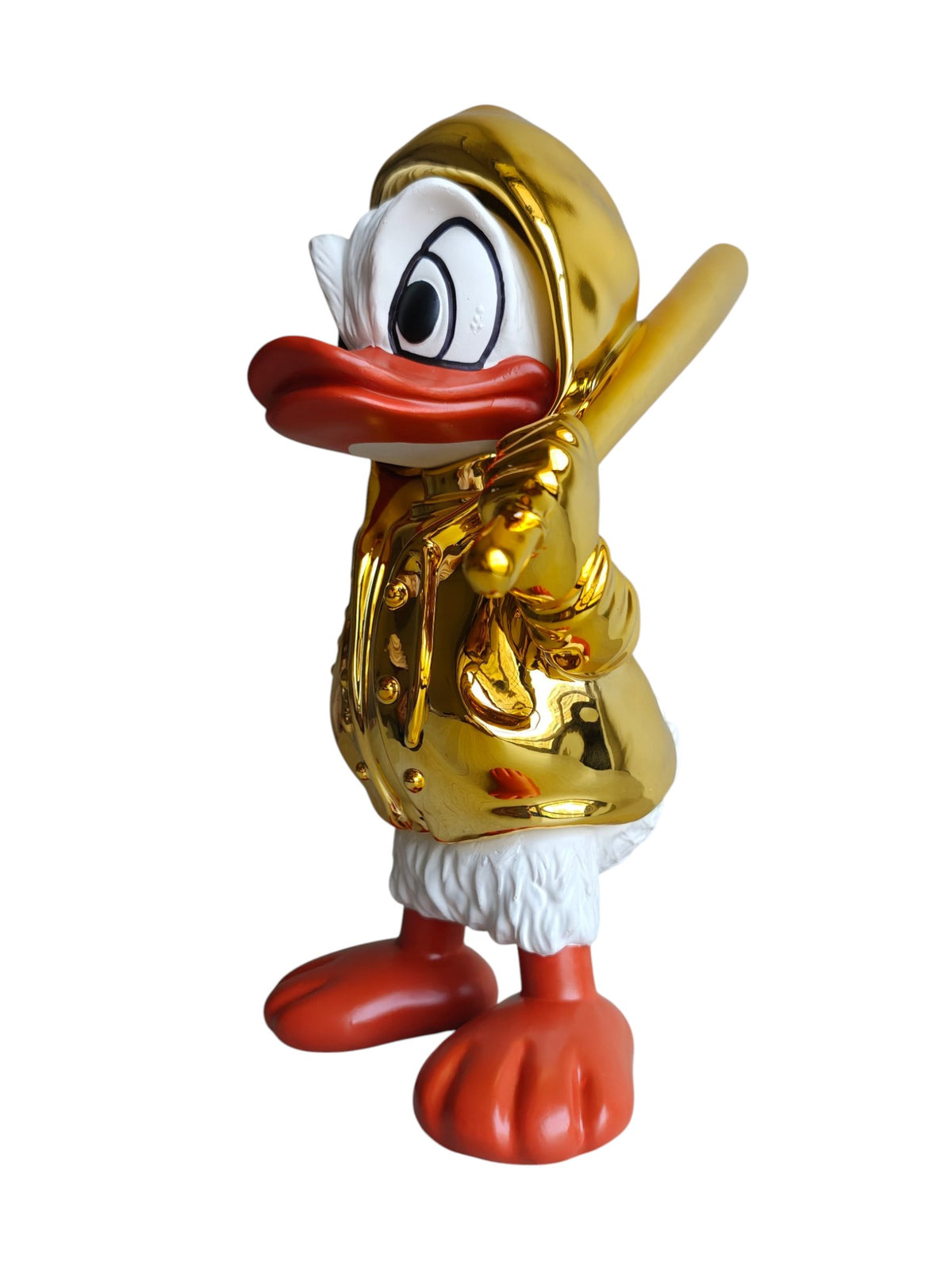 Golden Hoodie Street Duck
