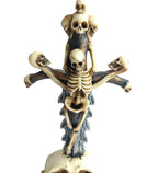 Large Skeleton  Cross Knife Decor