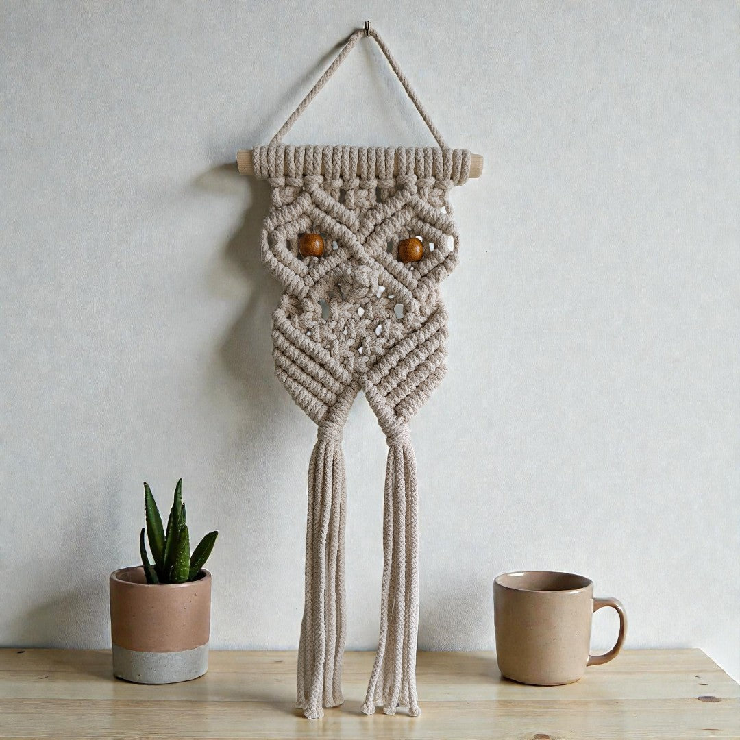 Premium Macrame Owl