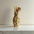 Rock Golden Vase