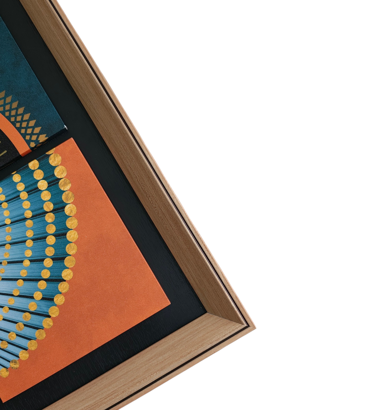 Orbit & Radiance Abstract Wall Frame Set of 2