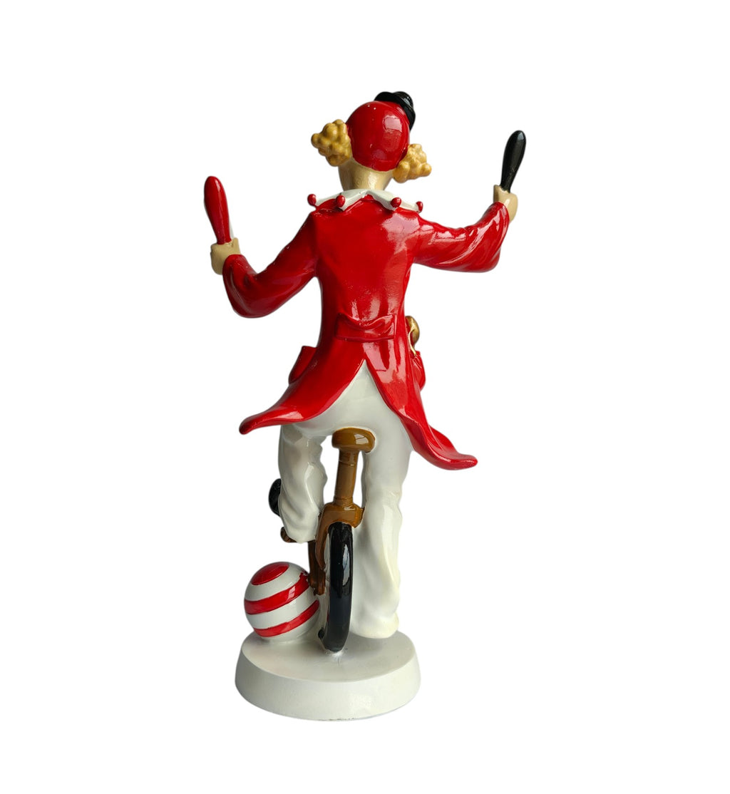 Juggling Circus Clown Figurine