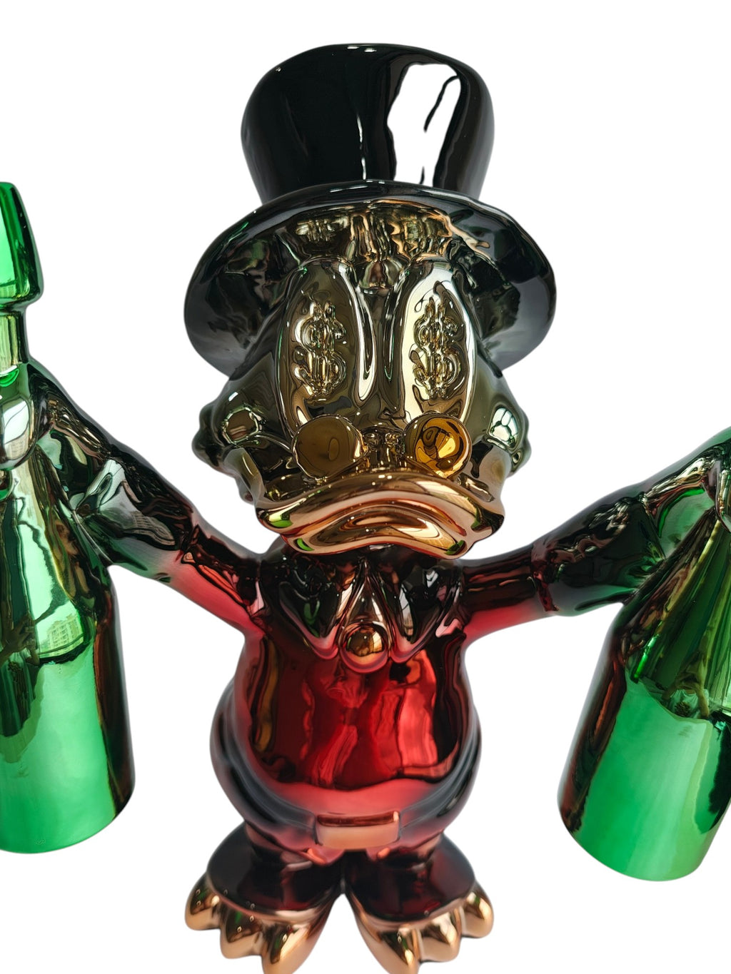 Billionaire Duck Table Decor Figurine