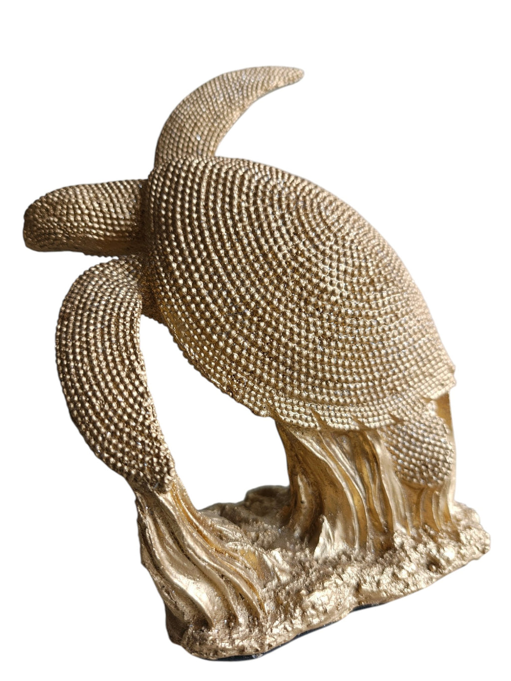 Sovereign Guardian Turtle - Vastu Longevity & Prosperity Sculpture - Sun Mun Edition
