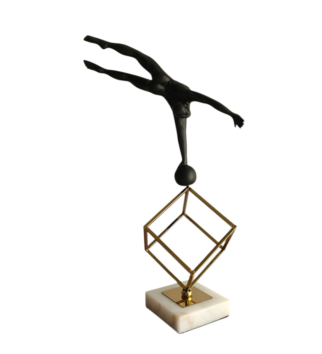 Balancing Acrobat Sculpture