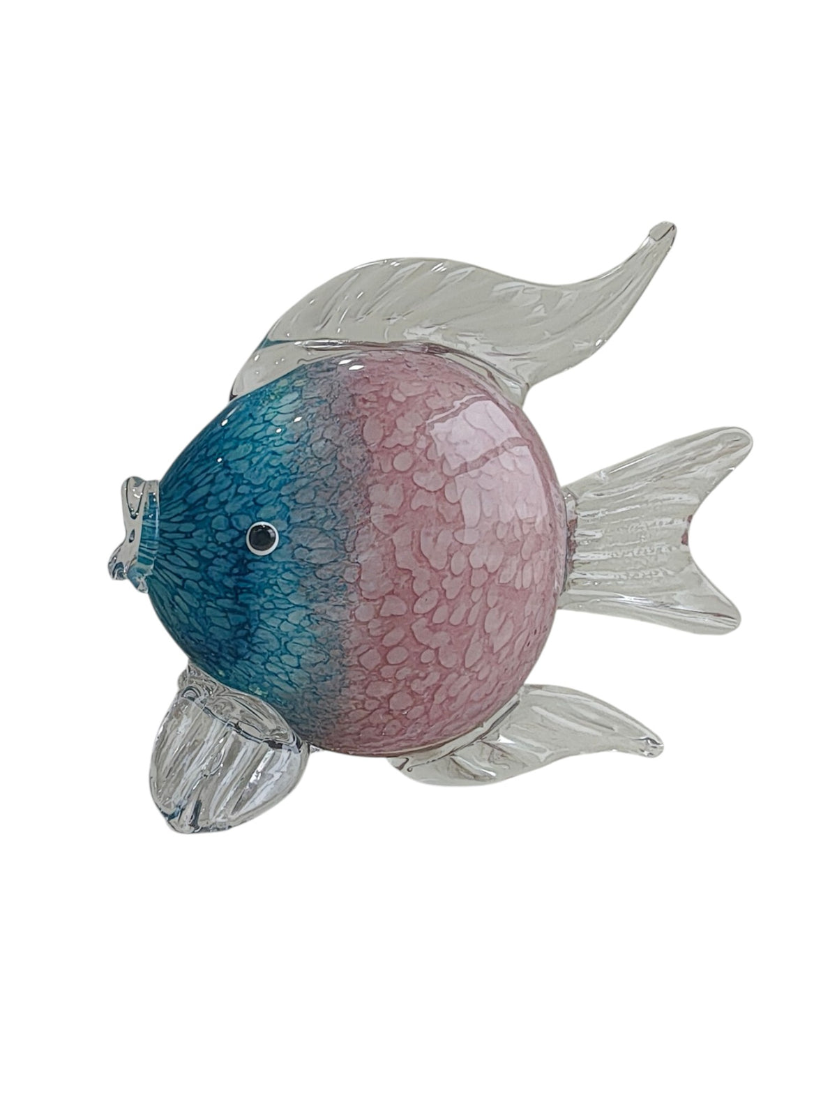 Premium Blue-Pink Glass Fish
