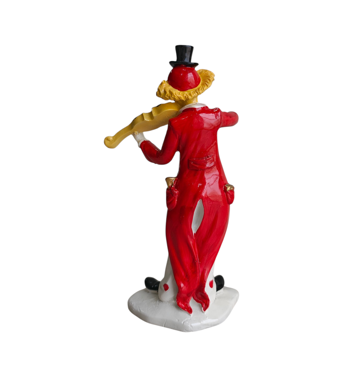 Violin Clown Decorative Figurine