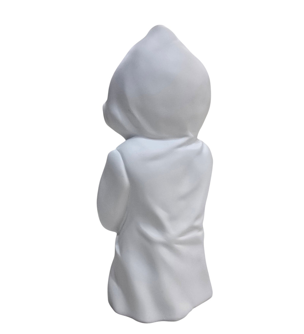 White & Golden Ceramic Premium Hollow Man