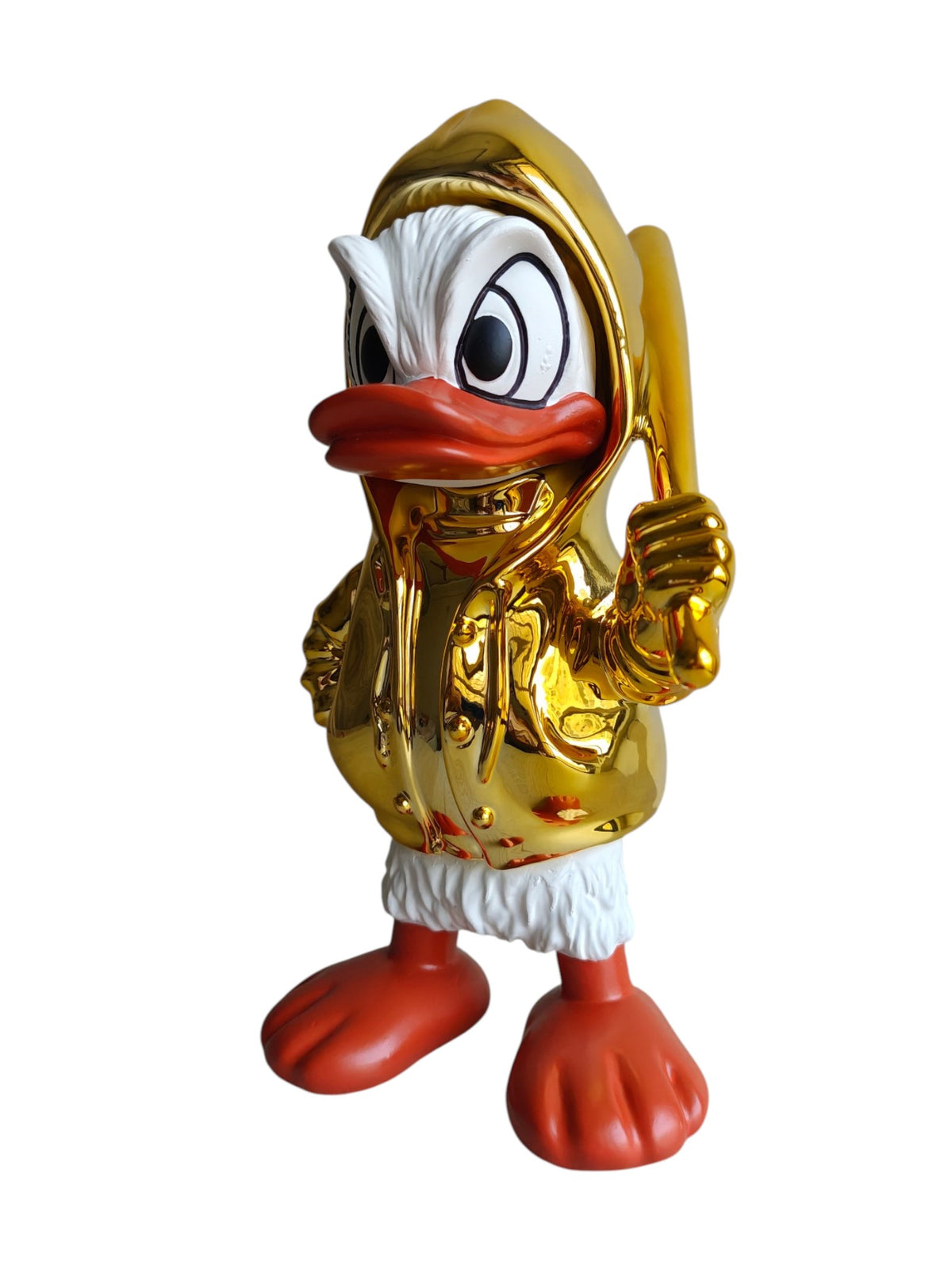 Golden Hoodie Street Duck
