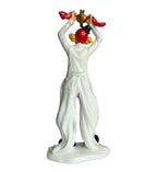 Musical Cymbal Clown Figurine