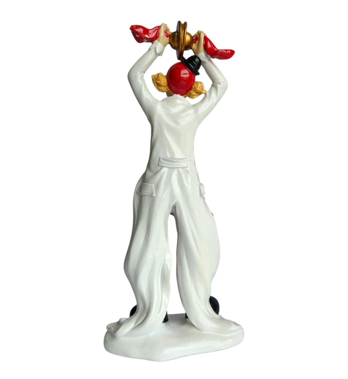 Musical Cymbal Clown Figurine