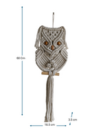Premium Macrame Owl