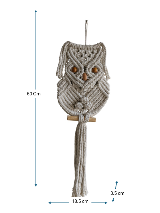 Premium Macrame Owl