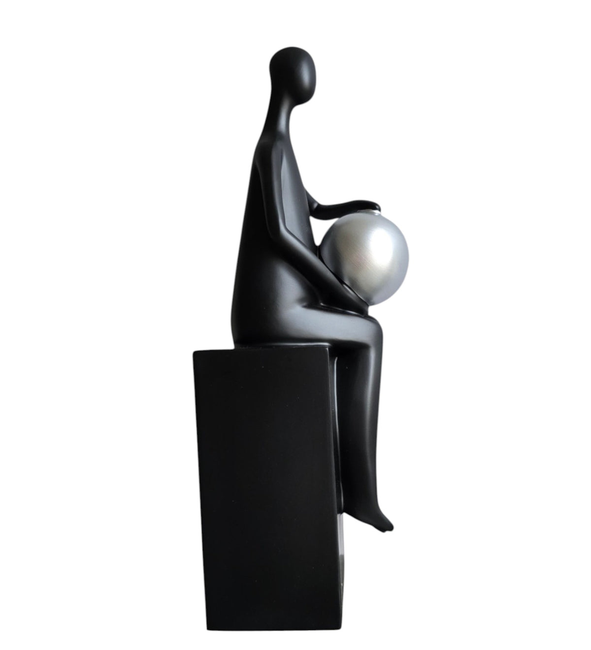 Black Man with Silver Ball