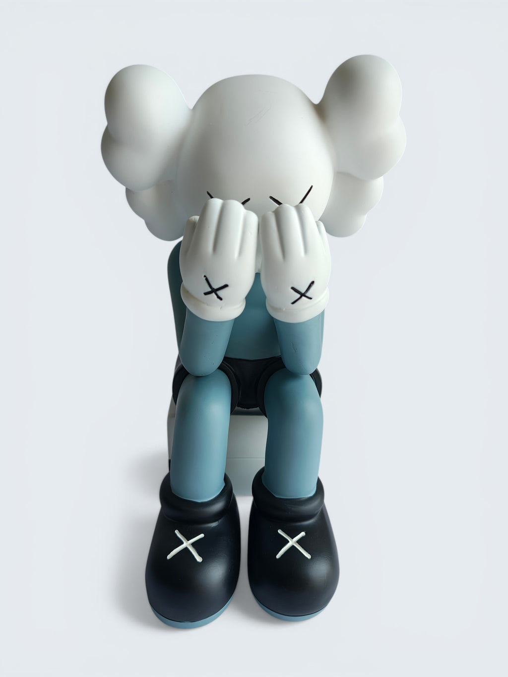 KAWS-Inspired Companion Figure - Passing Through Face Cover